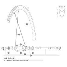 MAVIC Rear Hub Adjusting Bolt For Ellipse Wheelset