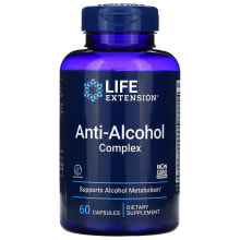 Vitamins and dietary supplements for the liver life Extension, Anti-Alcohol Complex, 60 Capsules