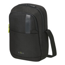 Мужские сумки через плечо мужская сумка через плечо повседневная тканевая маленькая планшет черная AMERICAN TOURISTER Work-E 9.7 5.5L Crossbody