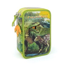 DINOSART 3 Tier Pencil Case