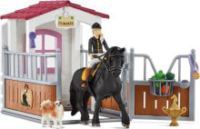 Figurka Schleich Schleich Horse Club horse box with Tori & Princess, play figure