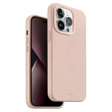 UNIQ Lino Hue iPhone 14 Pro 6.1 Magclick Charging blush phone case