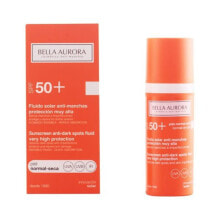 Средства для загара и защиты от солнца жидкость против солнечных пятен Bella Aurora Нормальная кожа Сухая кожа Spf 50+ (50 ml)