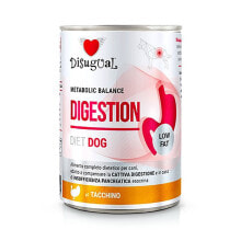 Купить товары для собак DISUGUAL: DISUGUAL Low Fat Digestion Diet Turkey 6x400g Wet Dog Food