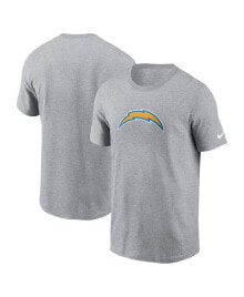 Nike men's Gray Los Angeles Chargers Logo Essential T-shirt