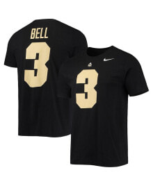 Nike men's David Bell Black Purdue Boilermakers 2022 NFL Draft Name and Number T-shirt
