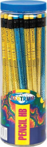 Чернографитные карандаши для детей center HB round pencil with eraser (50pcs) 88033