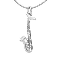 Silver pendant Saxophone PRM13095