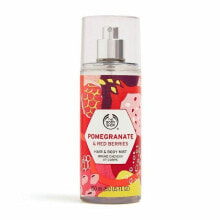 Спреи для тела The Body Shop Pomegranate & Red Berries Hair & Body Mist Мист для волос и тела с ароматом граната и ягод 150 мл