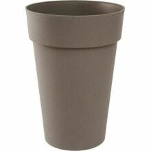 Plant pot EDA Tuscan Taupe polypropylene Ø 46 x 65 cm