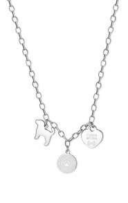 Ювелирные колье beautiful steel necklace with pendants Happy SHAR07