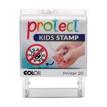 Stamps and stencils for decorating for children
