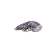 Плаг или анальная пробка EasyToys Fox Tail Plug No. 4 - Silver