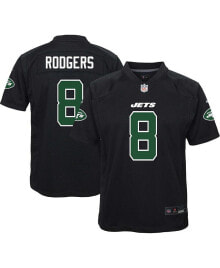 Nike big Boys Aaron Rodgers Black New York Jets Fashion Game Jersey