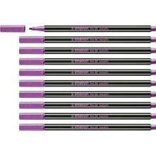 STABILO Pen 68 metallic фломастер Средний Розовый металлик 1 шт 68/856