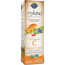 Антиоксиданты garden of Life Mykind Organics Vitamin C Organic Spray Манариново-апельсиновый спрей с витамином С 58 мл