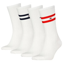 TOMMY HILFIGER Giftbox Sport Stripe crew socks 4 pairs