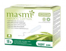 Гигиенические прокладки и тампоны Masmi Tampons Super - 18 pcs (without applicator)