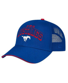 Купить мужские головные уборы Colosseum: Men's Royal SMU Mustangs Wyatt Adjustable Hat