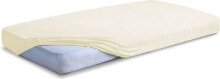 Постельное белье для малышей mATEX 140x70 terry bed sheet ecru (MT0081)
