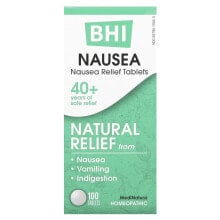 BHI, Nausea Relief Tablets , 100 Tablets