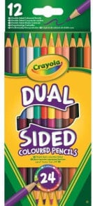 Цветные карандаши для рисования для детей crayola Dwustronne kredki ołówkowe - 68-6100