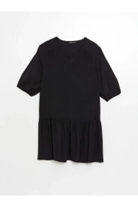 Черные женские мини-платья