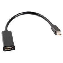 LANBERG AD-0005-BK Mini Display Port/HDMI M/F adapter 20 cm