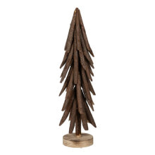 Christmas Tree Brown Paolownia wood 27 x 27 x 88 cm
