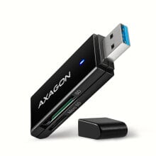Устройство для чтения карт памяти Axagon Slim super-speed USB 3.2 Gen 1 card reader with a direct USB-A connector