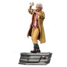 IRON STUDIOS Back To The Future Part II Doc Brown Art Scale Figure