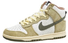 Nike Dunk High 防滑透气 高帮 板鞋 男款 白绿 / Кроссовки Nike Dunk High DO6713-300