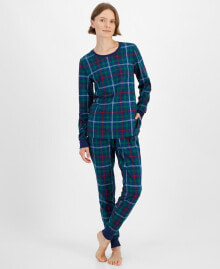 Купить женские пижамы Family Pajamas: Family Pajamas Women's 2-Pc. Cotton Plaid Pajamas Set, Created for Macy's