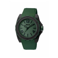 Женские наручные часы женские наручные часы с зеленым силиконовым ремешком Watx & Colors RWA1803 ( 45 mm)