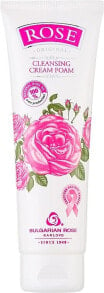 Reinigungscreme-Schaum - Bulgarska Rosa Rose Original Cleansing Cream Foam