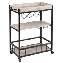 Serving tables and carts