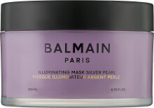 Aufhellende Maske für Blondinen - Balmain Paris Illuminating Mask Silver Pearl