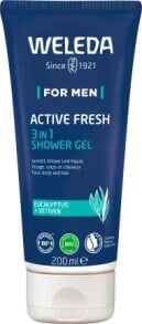 Weleda For Men Active Shower Gel Бодрящий мужской гель для душа 200 мл