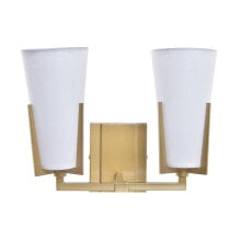 HOME DECOR Polyester Metal 30x18x23 cm Wall Lamp