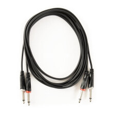 MUSIC STORE Twin cable jack/jack 3m