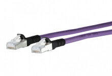 Кабели и разъемы для аудио- и видеотехники METZ CONNECT 1308453009-E сетевой кабель 3 m Cat6a SF/UTP (S-FTP) Пурпурный