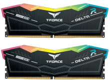 Купить модули памяти (RAM) Team: Team T-Force Delta RGB 32GB (2 x 16GB) 288-Pin PC RAM DDR5 6400 (PC5 51200) Desk