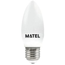 MATEL Led candle bulb E27 warm 8W