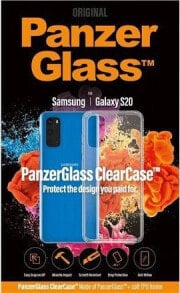 чехол прозрачный Samsung Galaxy S20 PanzerGlass