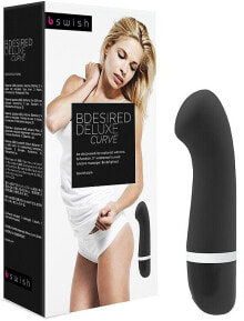 Vibrator schwarz - B Swish Bdesired Deluxe Curve Black