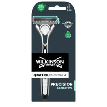 Мужская бритва или лезвия Wilkinson Sword Shaver for men Quattro Titanium Sensitive