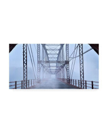 Trademark Global james Mcloughlin Misty Bridge Canvas Art - 20