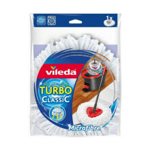 Mop Replacement To Scrub Vileda TURBO ClassiC Microfibre (1 Unit)