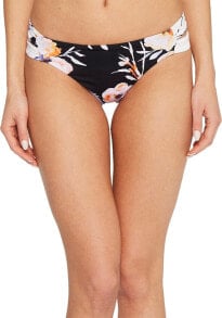 Купить женские купальники Bikini Lab: Купальник женский Bikini Lab 180186 Watercolors Double Sash Side Hipster Bottom размер M