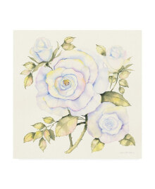 Trademark Global kathleen Parr Mckenna Roses in White Canvas Art - 20